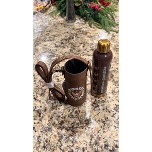 NEW Disney Parks Pirates of the Caribbean Stainless Steel Bottle & Carrier